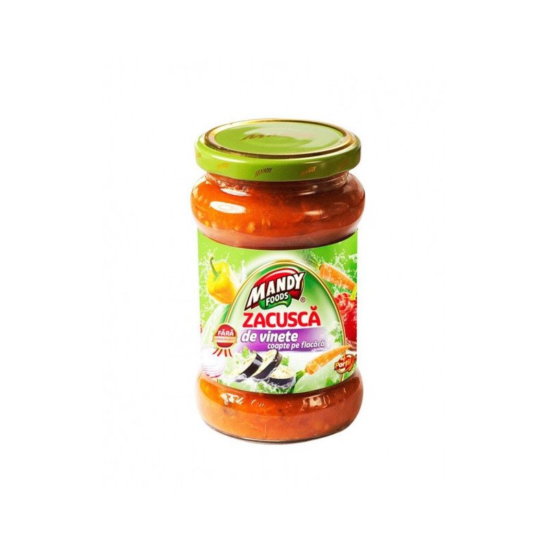 MANDY ZACUSCA TRADITIONALA DE VINETE 300G 6/BAX-GIARDINIERA TRADIZ.