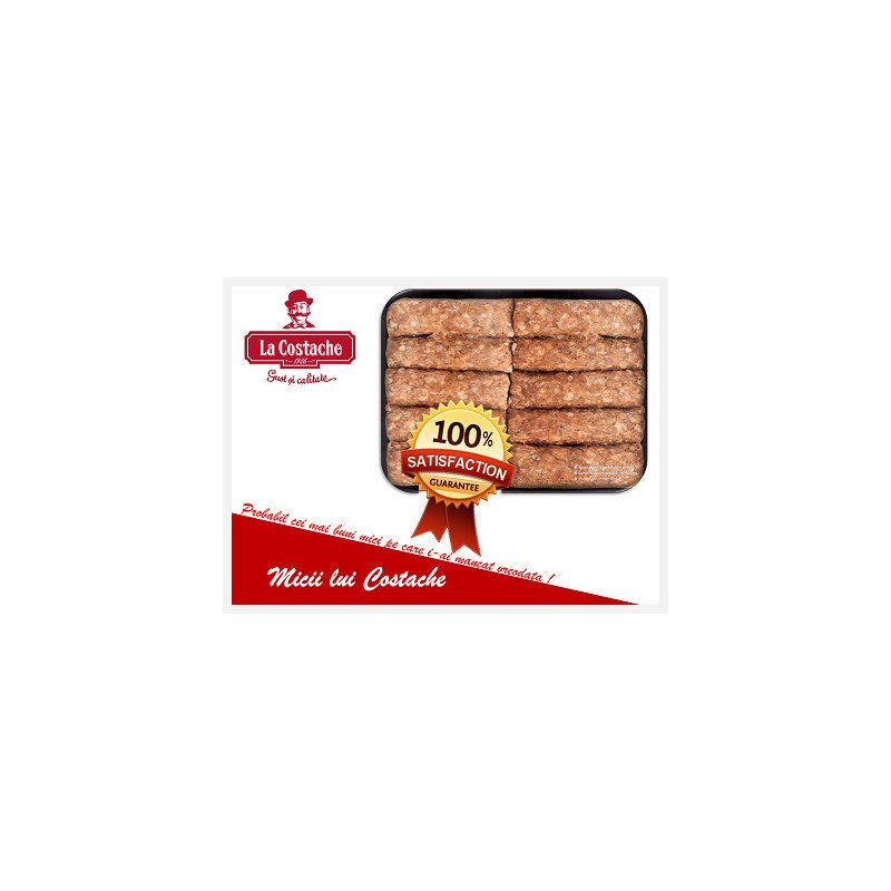 MICII LUI COSTACHE 800G (VITA+PORC+OAIE) 12/BAX -"MICI" CONGELATI PO.
