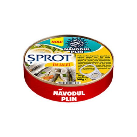 NAVODUL SPROT IN ULEI 160G-SPRATTO IN OLIO