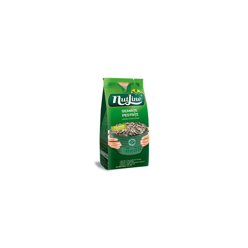 NUTLINE SEMINTE PESTRITE SARATE 200G 24/BAX-SEMI GIRASOLE SALATI