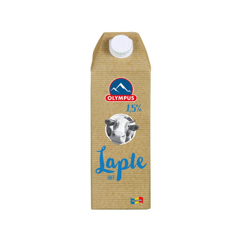 OLYMPUS LAPTE UHT 3.7% 1LT 12/BAX-LATTE