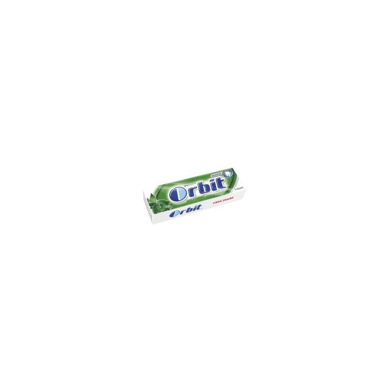 ORBIT SPEARMINT PASTILE 14G 30/BAX-GOMMA DA MASTICARE