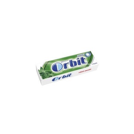 ORBIT SPEARMINT PASTILE 14G 15/BAX-GOMMA DA MASTICARE