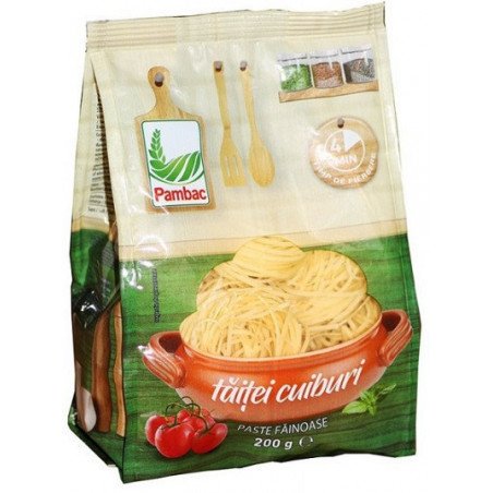 PAMBAC TAITEI CUIB 200GR/BAX21-PASTA TAGLIATELE