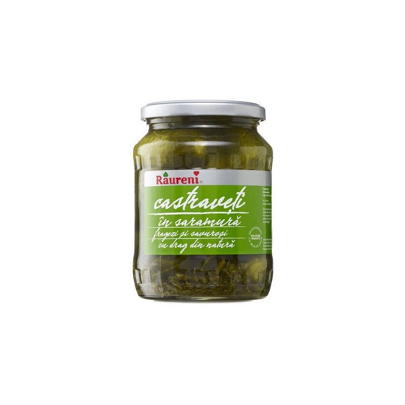 RAURENI CASTRAVETI IN SARAMURA 690G-CETRIOLI IN SALAMOIA