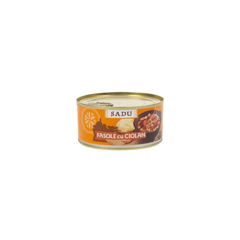 SCANDIA SADU FASOLE TARAN.CU CIOLAN 400G 6BAX-FAGIOLI CON STINCO