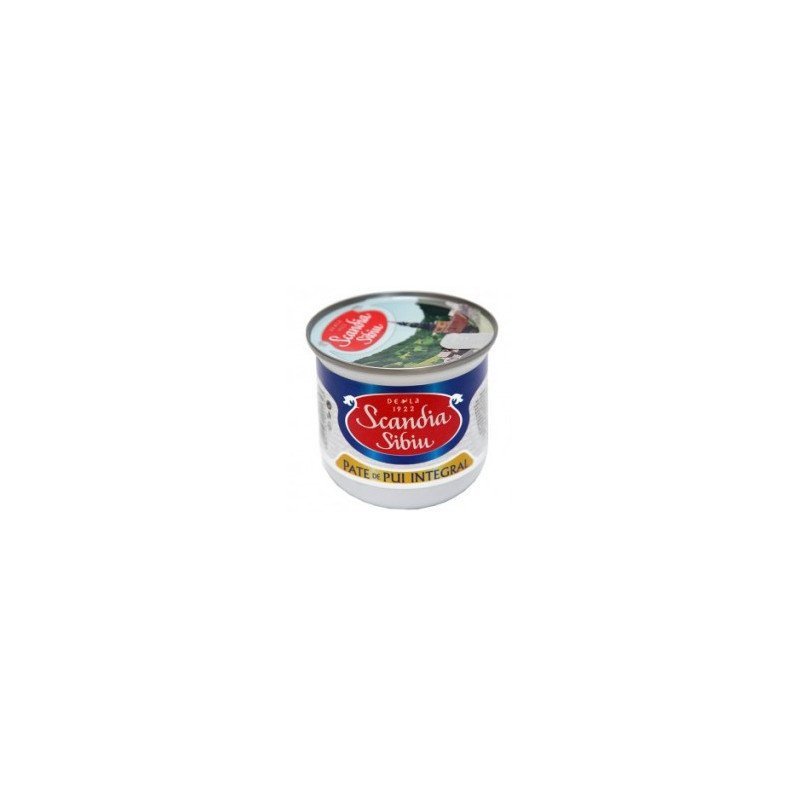 SCANDIA SIBIU PATE DE PUI 200G 6/BAX-PATE POLLO