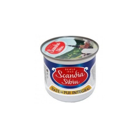 SCANDIA SIBIU PATE DE PUI 200G 6/BAX-PATE POLLO