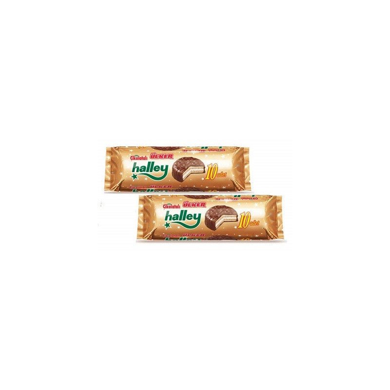 ULKER HALLEY BISC CIOCOLATA 30G 24/BAX-BISDCOTTO
