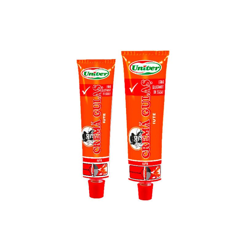 UNIVER CREMA DE GULAS DULCE TUB 160G 12/BAX-SALSA PER GULASH