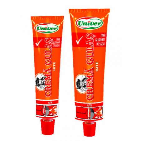 UNIVER CREMA DE GULAS DULCE TUB 160G 12/BAX-SALSA PER GULASH