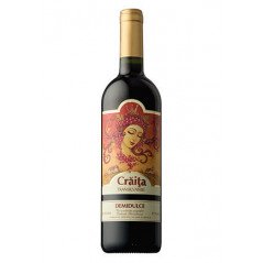 VIN JIDVEI CRAITA 0,75L ROSU DEMIDULCE-VINO "CRAITA! ROSSO DD