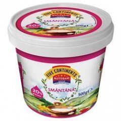 FIVE CONTINENTS SMANTANA 20% 500G 6/BAX-PANNA