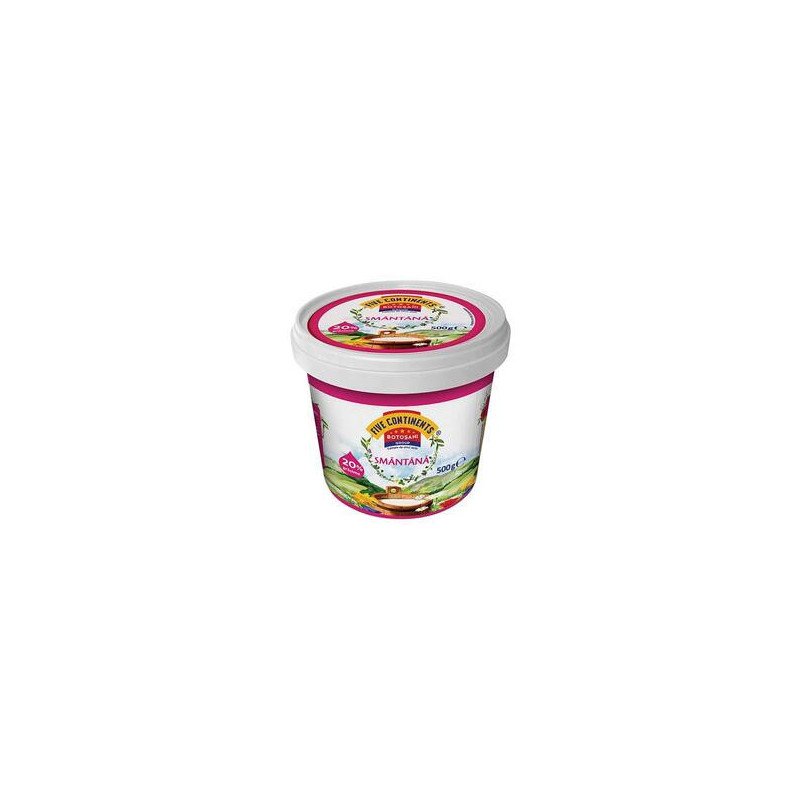 FIVE CONTINENTS SMANTANA 20% 500G 6/BAX-PANNA