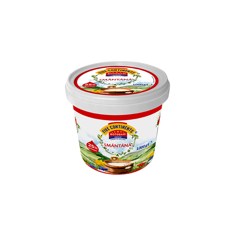 FIVE CONTINENTS SMANTANA 25% 1000G 6/BAX-PANNA