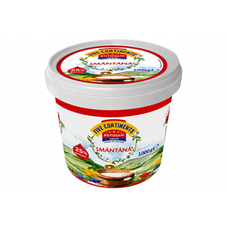FIVE CONTINENTS SMANTANA 25% 1000G 6/BAX-PANNA