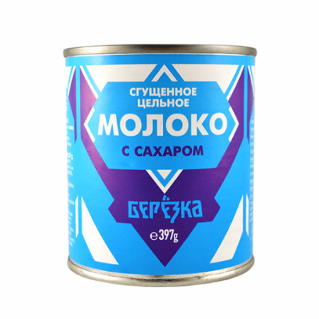LAPTE CONDENSAT 6% 397G 12/BAX - Сгущенное цельное молоко с сахaром, варёнoe 6% - LATTE CONDENSATO