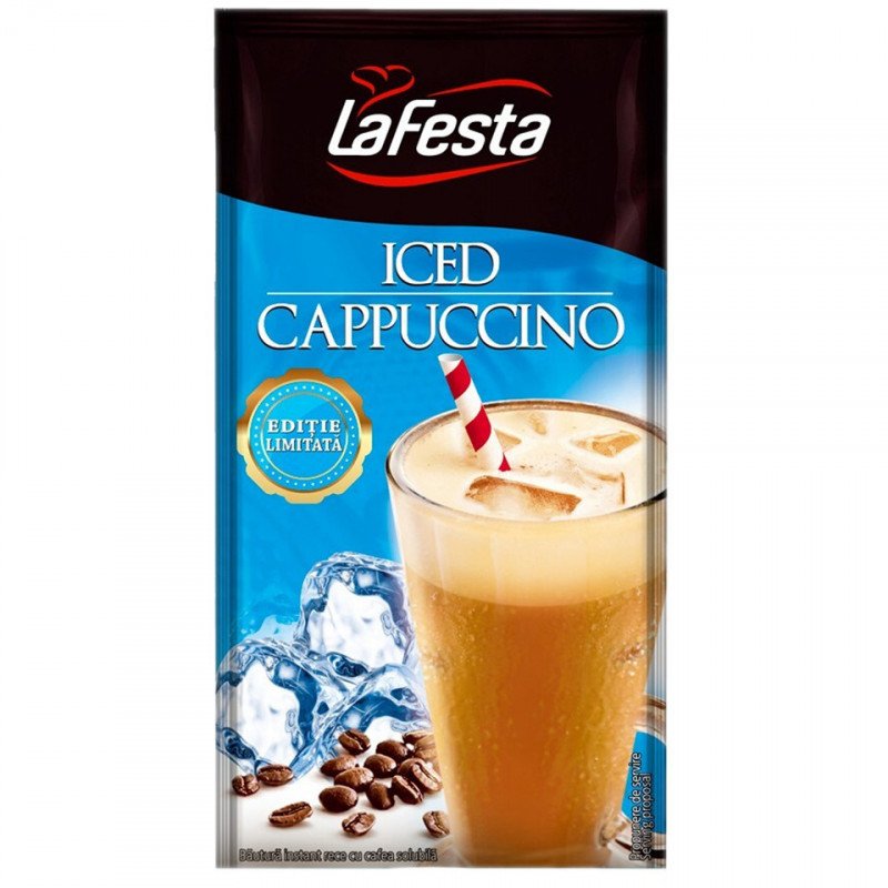 LA FESTA CAPPUCINO ICED LATTE 144G 8/BAX