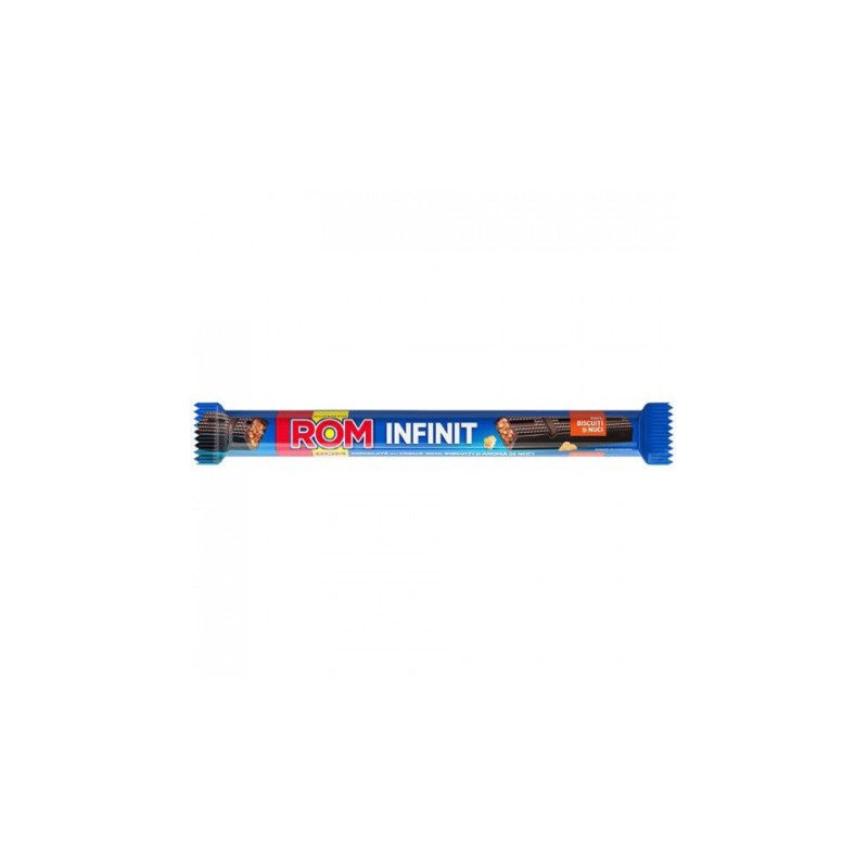 KANDIA ROM INFINIT BISCUITI SI NUCI 60G 28/BAX-BISCOTTI