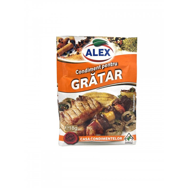 ALEX CONDIM.GRATAR 20G 20/BAX-SPEZIE PER GRIGLIA