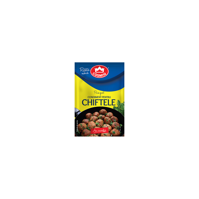 COSMIN CONDIM. DE CHIFTELE 20G-SPEZIE CARNE TRITATA