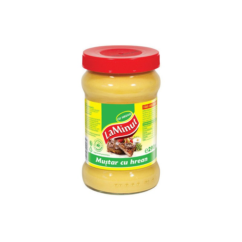 LA MINUT MUSTAR CU HREAN 290G 8/BAX-SENAPE