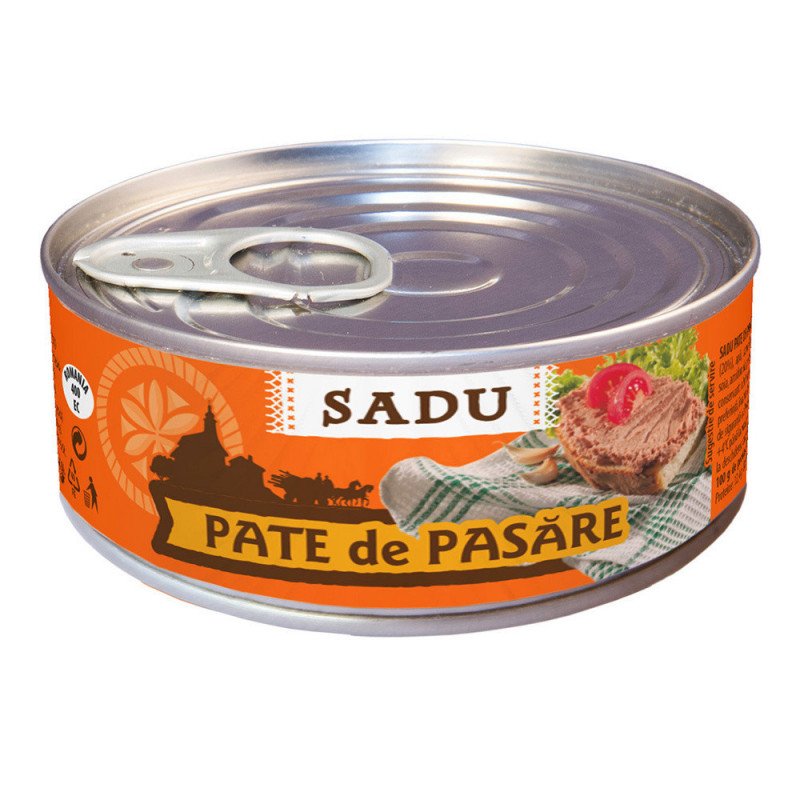 SCANDIA SADU PATE PASARE 100G 72/BAX-PATE POLLO