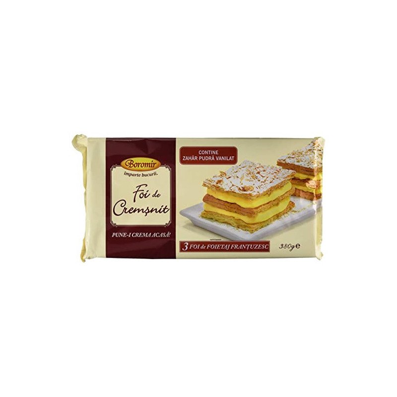 BOROMIR FOI CREMSNIT 380G 12/BAX-SFOGLIE PER "CREMSNIT"