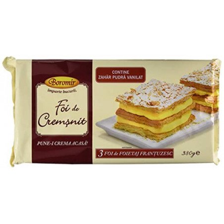 BOROMIR FOI CREMSNIT 380G 12/BAX-SFOGLIE PER "CREMSNIT"