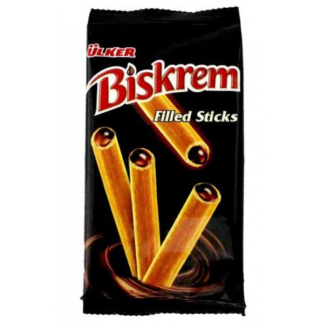 ULKER BISKREM STICKS 32G 24/BAX-BISDCOTTO