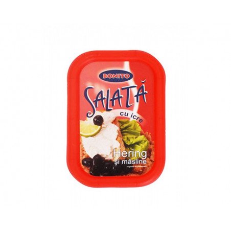 BONITO SALATA ICRE HERING CU MASLINE 150G-8/BAX INSALATA DI UOVA PESCE