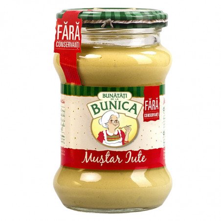 BUNICA MUSTAR IUTE 300GR 8/BAX-SENAPE