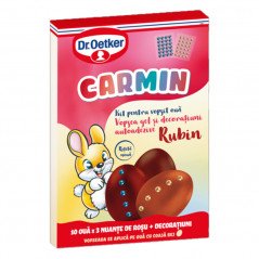 DR.OETKER KIT VOPSEA DE OUA RUBIN  3X5G 30/BAX-COLORANTE PER UOVA