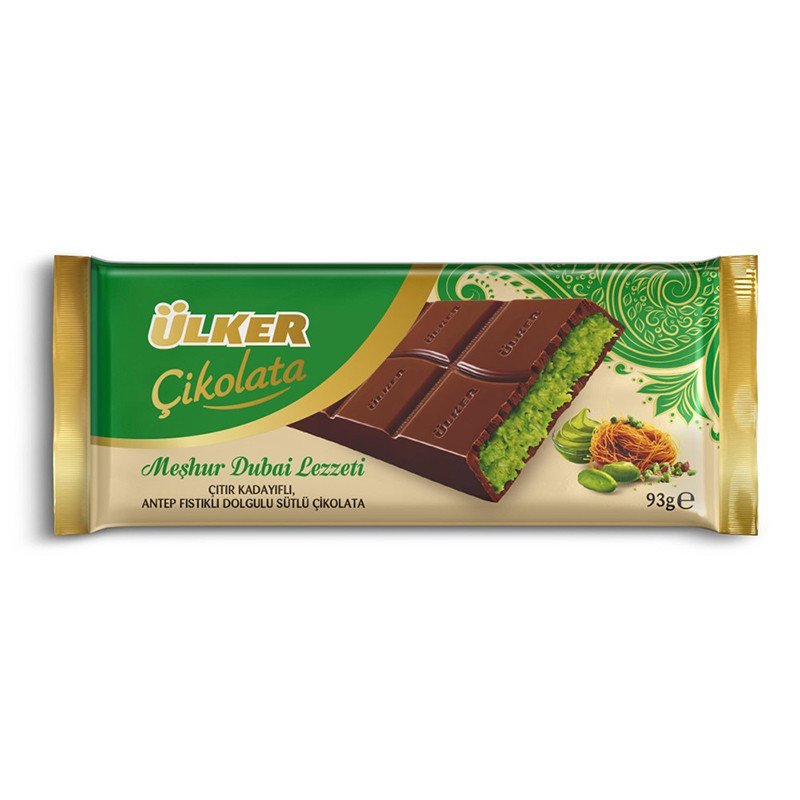 ULKER CIOCOLATA DUBAI 93G 6/BAX- CIOCCOLATO