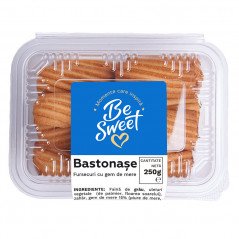 BESWEET BASTONASE CU MAGIUN DE MERE 250G- PASTICCINI