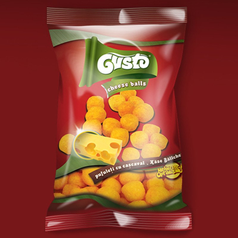 PUFULETI GUSTO BILUTE CASCAVAL 35G 36/BAX - CORNETTI DI MAIS