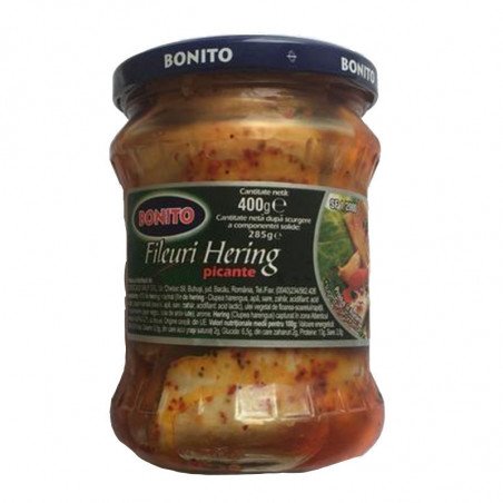 BONITO FILEURI DE HERING MARINAT PICANT 400G-ARINGA FILE