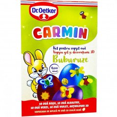 DR.OETKER KIT VOPSEA DE OUA GEL CU DECORATIUNI 3D 4x5g 30/BAX-COLORANTE PER UOVA