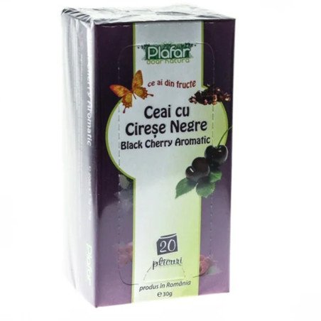 PLAFAR CEAI CU CIRESE NEGRE 20DZ*1.5G - TISANA