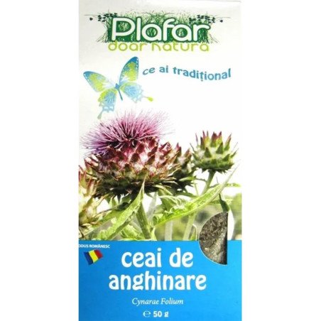 PLAFAR CEAI DE ANGHINARE - CYNARAE FOLIUM, CUTII 50G - TISANA