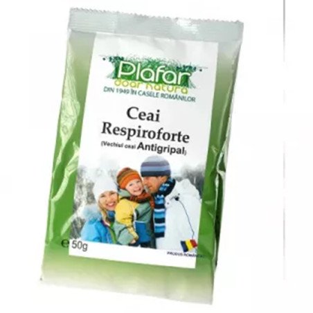 PLAFAR CEAI RESPIROFORTE PUNGI 50 G - TISANA