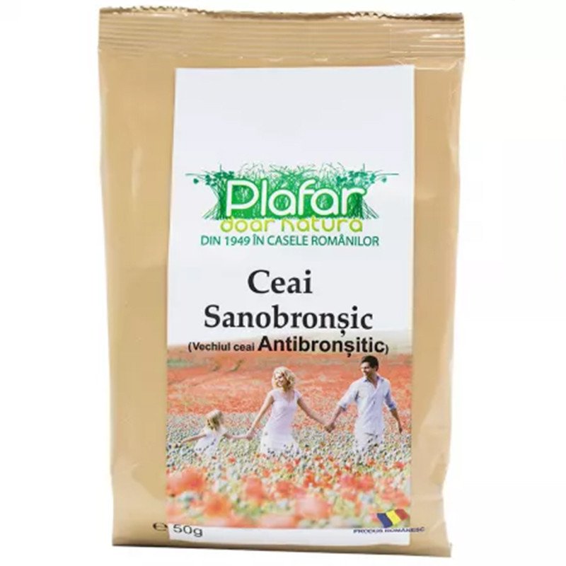 PLAFAR CEAI SANOBRONSIC PUNGI 50G - TISANA