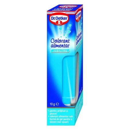 DR OETKER COLORANT ALIMENTAR ALBASTRU 10G 6/BAX - COLLORANTE ALIMENTARE