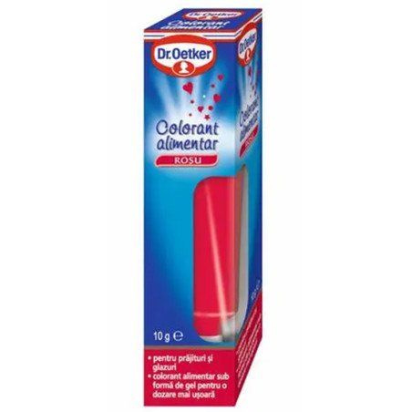 DR OETKER COLORANT ALIMENTAR ROSU 10G 6/BAX - COLLORANTE ALIMENTARE