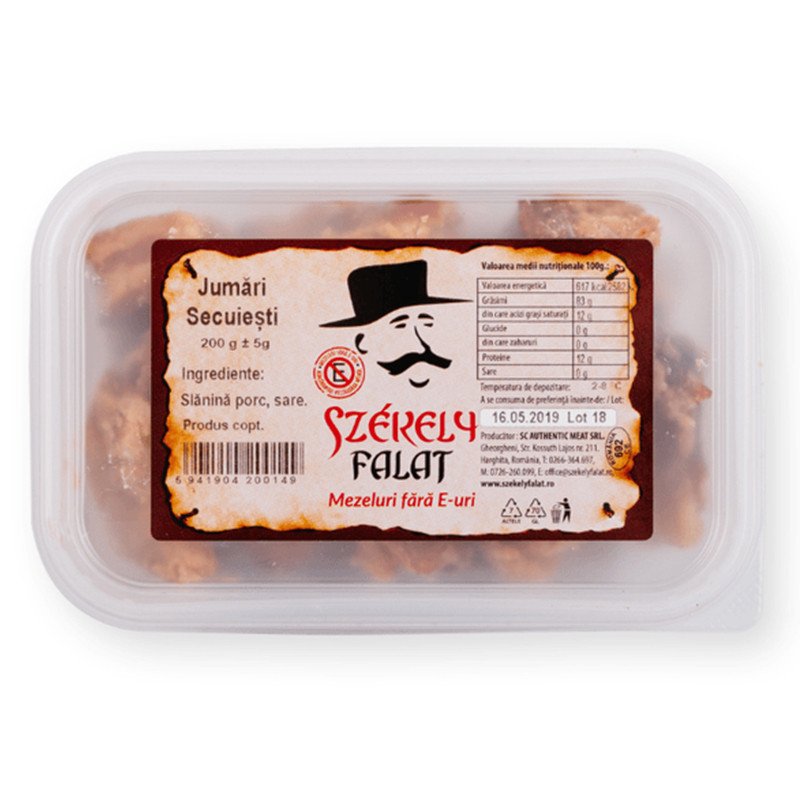 BUNATATI DIN SECUIME JUMARI  SECUIESTI 200G - CARNE SUINO FRITTA