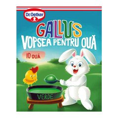 DR. OETKER VOPSEA DE OUA GALLUS VERDE 7 G