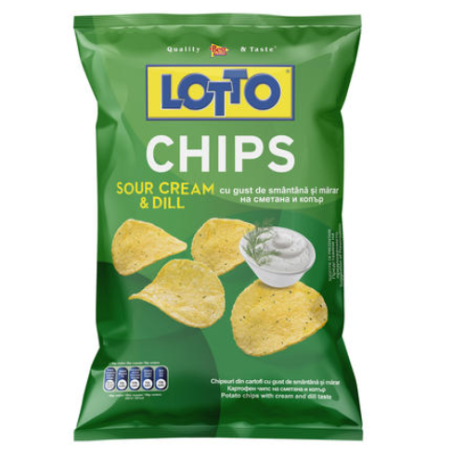 LOTTO CHIPS SMANTANA MARAR 60G/30BAX - CHIPS