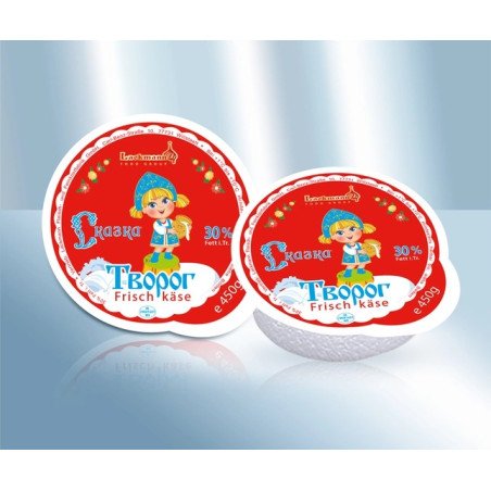 CREMA DE BRANZA  450G 30% 4/BAX - FORMAGGIO FRESCO