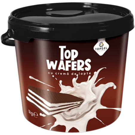 TOP GEL NAPOLITANE LAPTE 1KG - Wafer