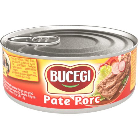 SCANDIA BUCEGI PATE DE PORC 45% FICAT 120G  - PATE SUINO